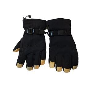 Gander Mountain Gore-Tex Leather Palm Gloves Men’s size M Wrist Strap & Cuff Lok
